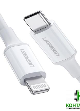 Кабель зарядний Ugreen USB Type-C - Apple Lightning 1м Rubber ...
