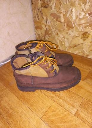Ugg bradley waterproof boot оригинал утепленные кожаные ботинк...