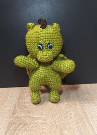 Іграшки ручної роботи Зелений дракон