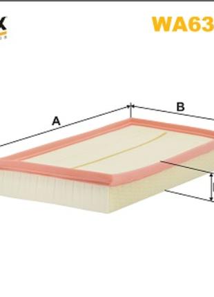 Фильтр воздушный для автомобиля WIXFILTRON WA6333 Audi Seat Sk...