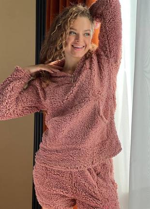 Пижама женская теплая
