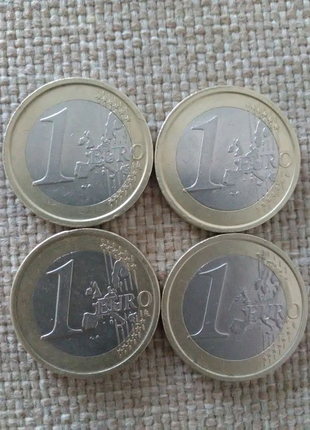 Монети 1 євро (ціна за всі)