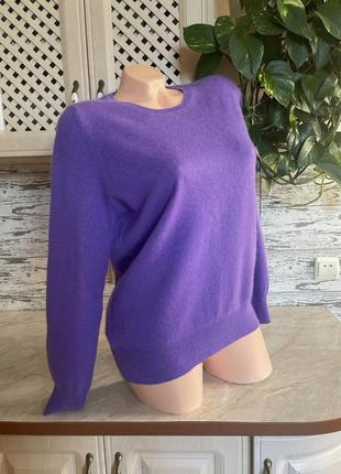 Кашеміровий светр лавандового кольору