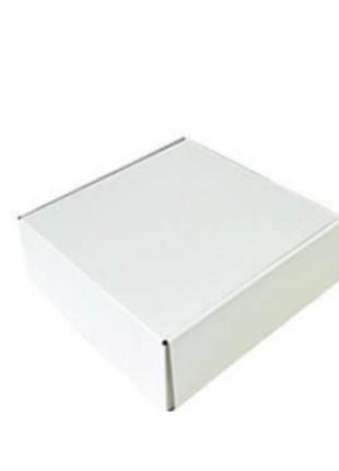 Самозбірна коробка біла з наповнювачем