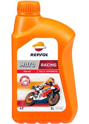 Моторное масло REPSOL MOTO RACING 4T 5W-40 CP-1 1л (RP160L51)