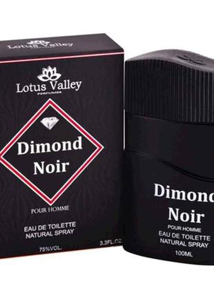 Туалетна вода чоловіча Dimond Noir 100мл ТМ Lotus Valley