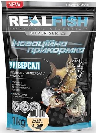 Прикормка Real Fish Универсал Ваниль-Карамель Real Fish Универ...