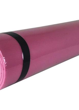 Йогамат, килимок для йоги M 0380-3 матеріал EVA (Рожевий)
