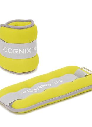 Обважнювачі-манжети для ніг та рук cornix 2 x 1 кг xr-0241