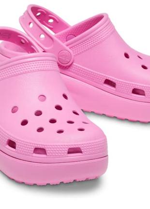 Crocs розовые на платформі, крокси нові  36 розмір, крокси рож...