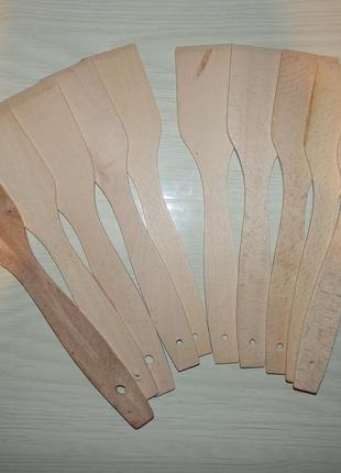 Лопатка кухонна дерев'яна матеріал: дерево (бук) 10 штук за 65...