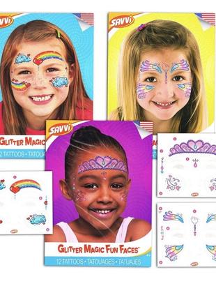 Дитячі наклейки на обличчя розпис обличчя для дітей