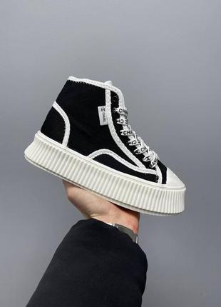 Кеди sneakers platform ‘black’