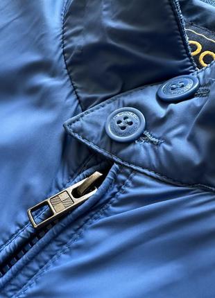 Очень крутая, оригинальная куртка бомбер woolrich blue 100% nylon