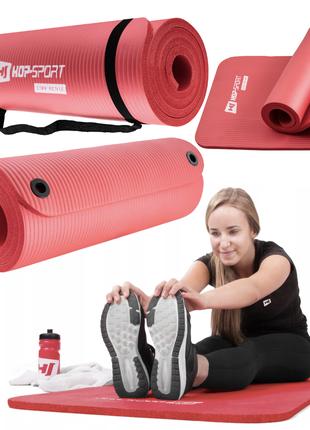 Мат для фітнесу та йоги з отворами Hop-Sport HS-N015GM 1,5 см ...