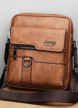 Небольшая мужская сумка планшетка jeep полевая ⁇ качественная ...