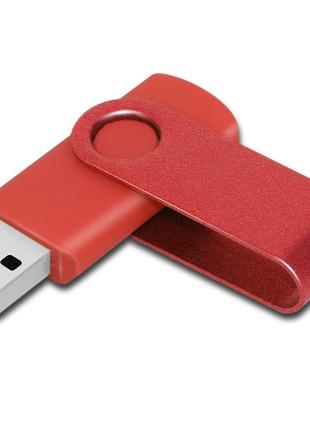 Флешка USB 2.0 OTG 64 ГБ (64 GB USB Flash Drive) металева скоб...