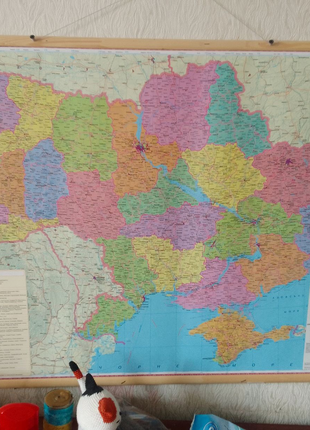 Політична карта України