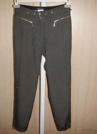 Льняные брюки marc cain p.s(1) 100% лен