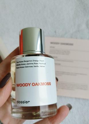 Парфюмированная вода женская dossier woody oakmoss inspired by...