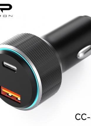 АЗУ Veron CC-319 Car Charger | 48W | PD | QC3.0