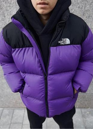 Куртка The North Face 700 ( Фіолетова ) 💜