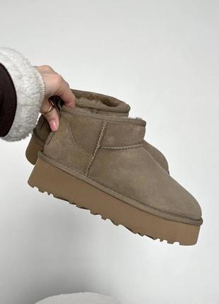 Ugg classic ultra mini platform brown