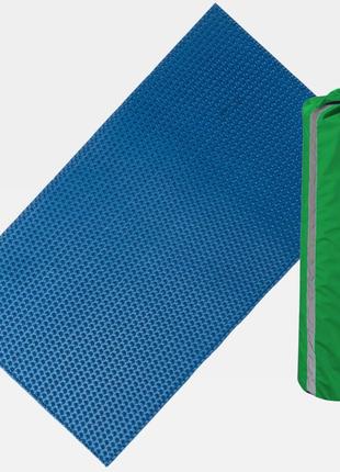 Коврик большой 7,0 ag (синий) с чехлом для коврика (зеленый)