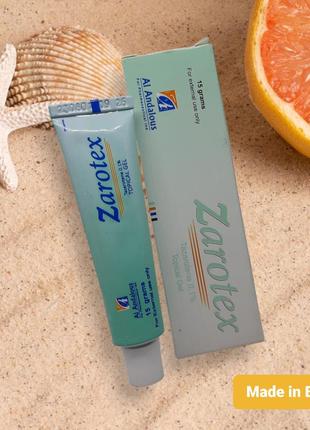 Zarotex 0.1% gel Tazarotene Заротекс Тазаротен 15 гр Египет