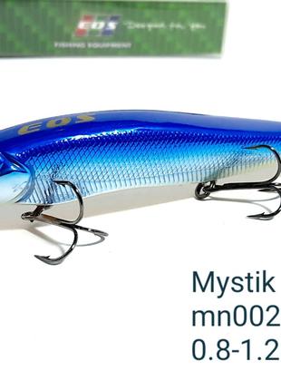 Воблер EOS Mystik Minnow Suspend 110sp 14.5g заглубление 0.8-1...