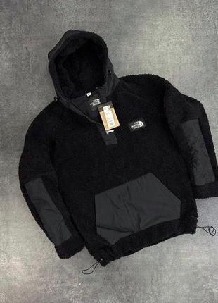 Плюшевое худи the north face
