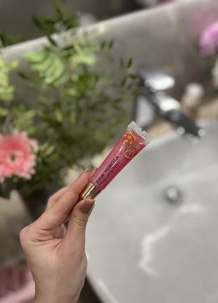Блиск для губ victoria’s secret flavored lip gloss, pink mimos...