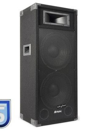 Активный динамик колонка, аудиосистема skytec PA — 2x 12-дюймо...