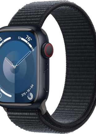 Смарт часы Apple Watch Series 9 GPS + Cellular 41mm Midnight A...