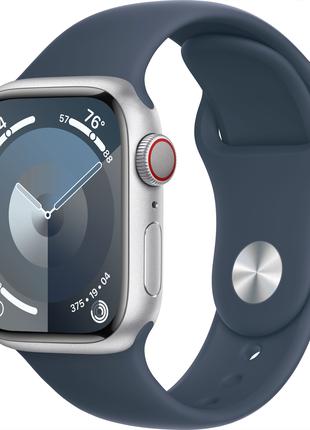 Смарт часы Apple Watch Series 9 GPS + Cellular 41mm Silver Alu...