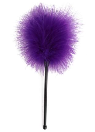 Щекоталка с перьями «Love tickler», цвет фиолетовый