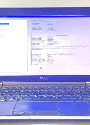 Dell Latitude E6220 (недоукомплектованный)