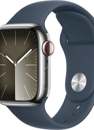 Смарт часы Apple Watch Series 9 GPS + Cellular 41mm Silver S. ...