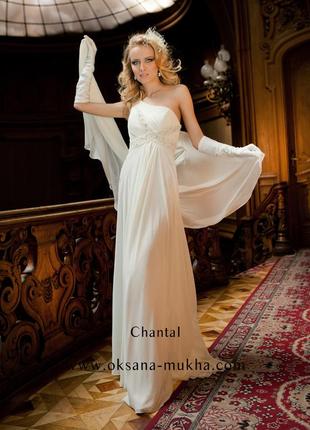 Весільна вечірня сукня в грецькому стилі бренд oksana mukha
