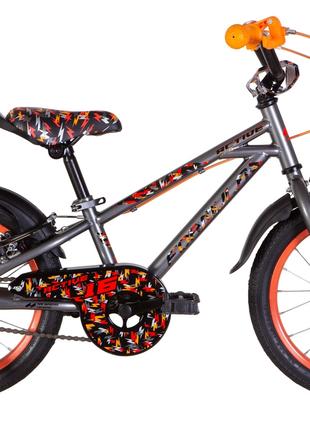Велосипед детский 16" Formula ACTIVE 2022 серый с 16-дюймовыми...