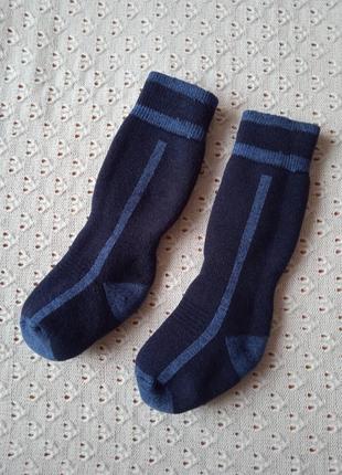 Термо носки из мериносовой шерсти 22-24 высокие махровые носки...