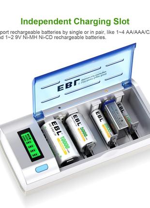 Б/в Розумний зарядний пристрій EBL 906 для акумуляторних батар...