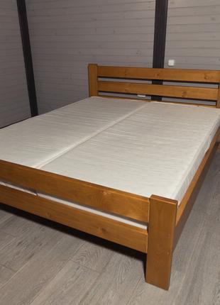 Ліжко деревянне. 160*200 масив дерева Двоспальне. кровать дере...