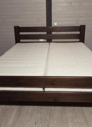 Ліжко деревянне. 160*200 Венге Двоспальне. кровать деревянная