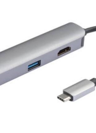 Type-C to HDMI/USB-AX3/RJ45 Adapter