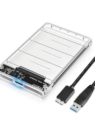 Корпус жорсткого диска POSUGEAR 2,5 дюйма USB 3.0, SATA SSD 9,...