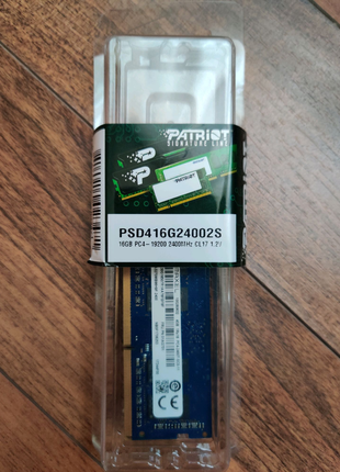 Оперативная память для ноутбуков Patriot Signature DDR4 16Gb