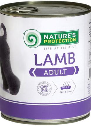 Консервы для собак Nature's Protection Adult Lamb с ягненком 8...