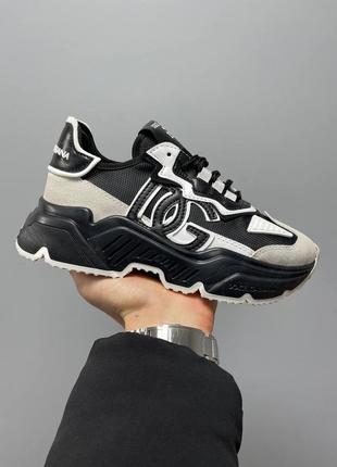 Кроссовки dolce &amp; gabbana daymaster sneakers «black white’