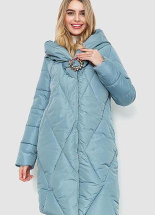 Куртка женская стеганная с мехом. демисезонная куртка осень-зима